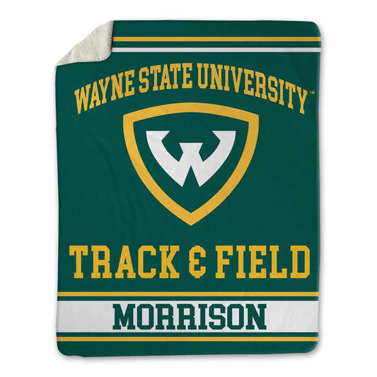 Wayne State - NCAA Women's Track & Field : Taylor Morrison - Blanket-0