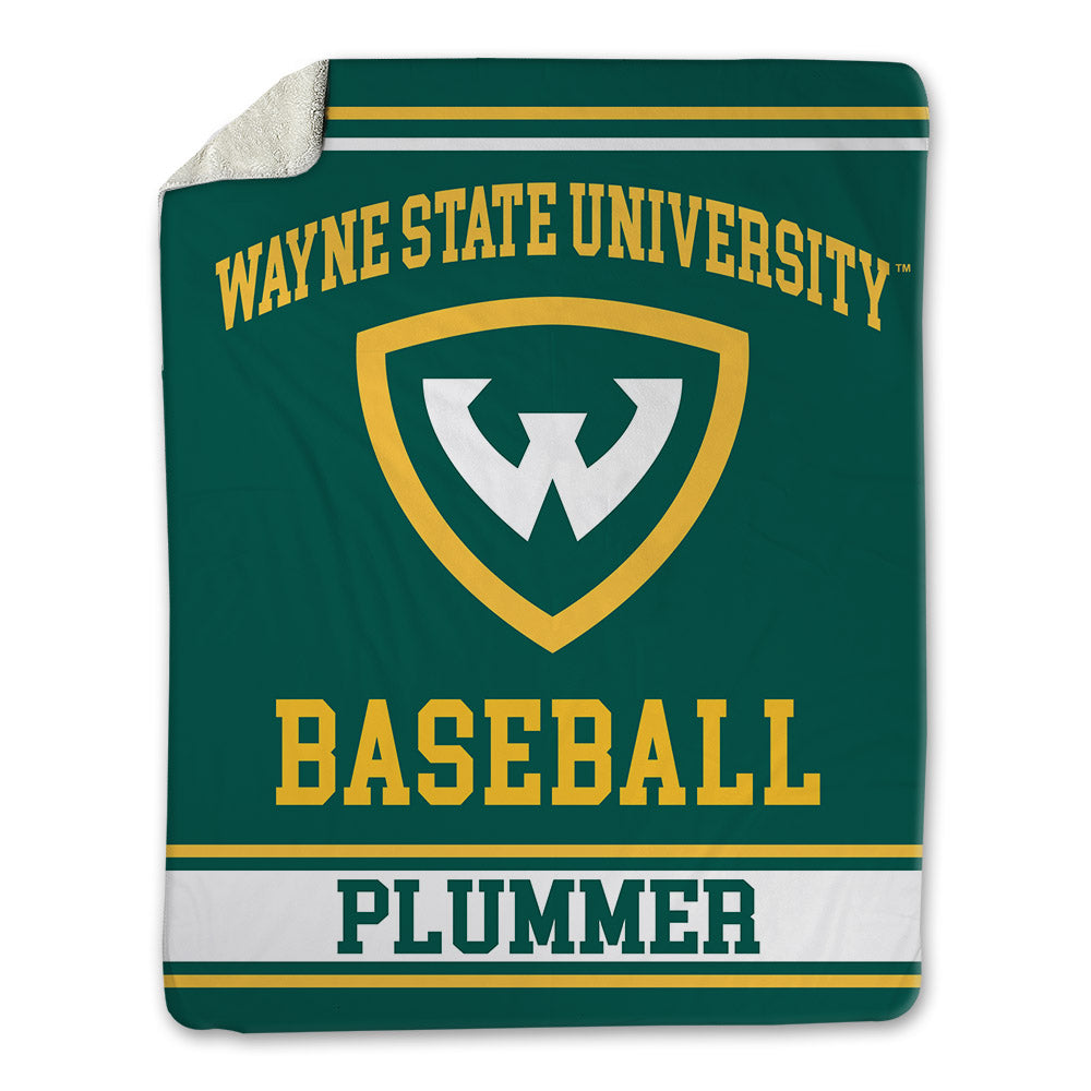 Wayne State - NCAA Baseball : Coy Plummer - Blanket-0