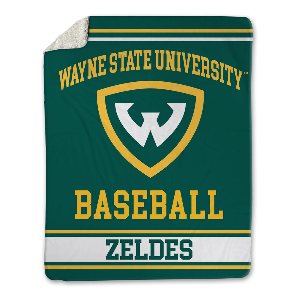 Wayne State - NCAA Baseball : Gabe Zeldes - Blanket-0
