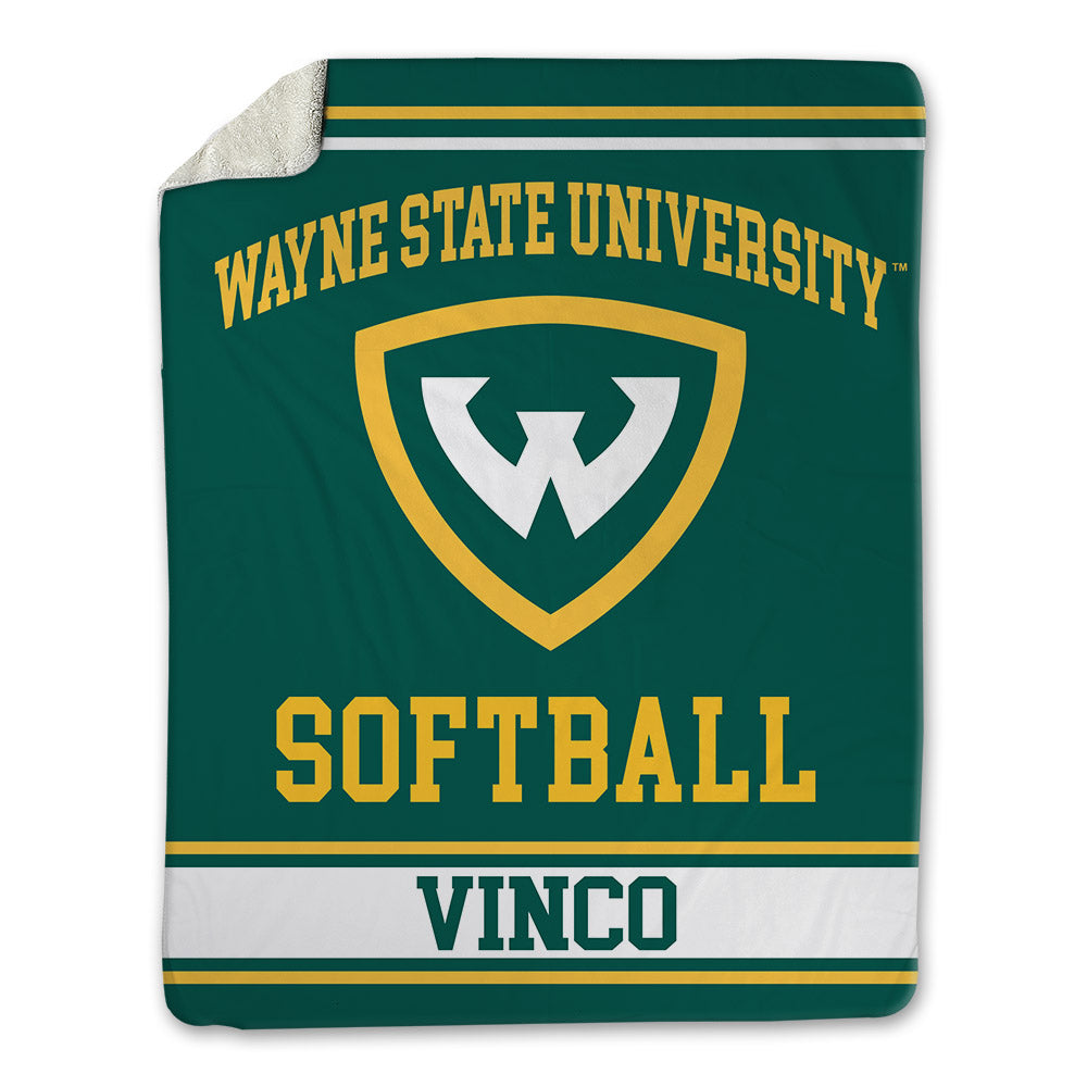 Wayne State - NCAA Softball : Ella Vinco - Blanket-0