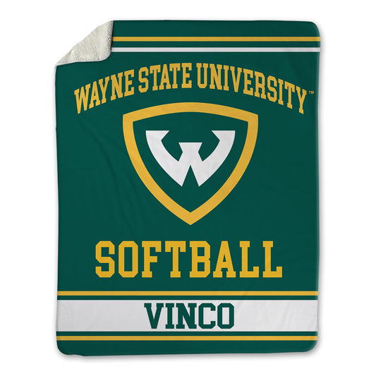 Wayne State - NCAA Softball : Ella Vinco - Blanket-0