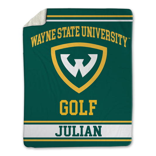 Wayne State - NCAA Men's Golf : Jack Julian - Blanket-0