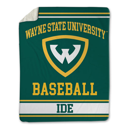 Wayne State - NCAA Baseball : Landon Ide - Blanket-0