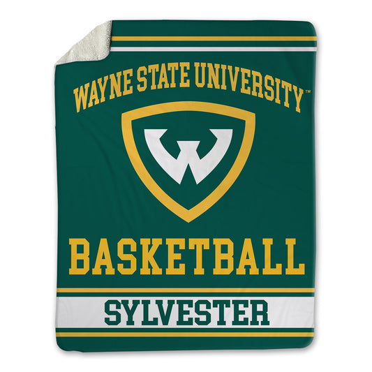 Wayne State - NCAA Women's Basketball : Komara Sylvester - Blanket-0