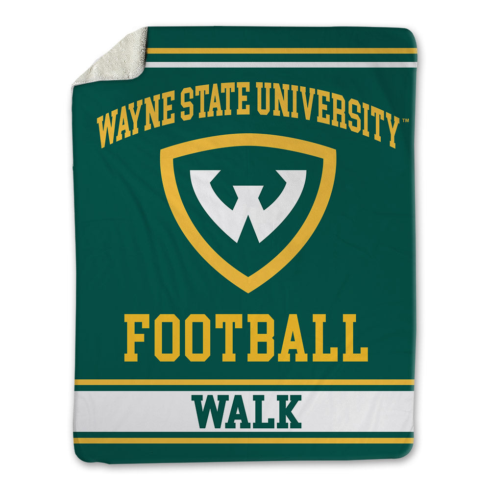 Wayne State - NCAA Football : Anthony walk - Blanket-0