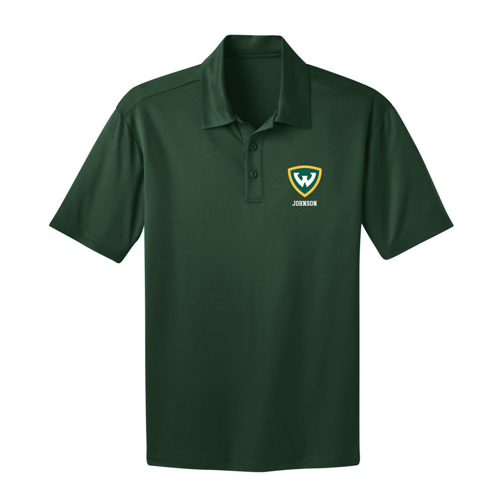Wayne State - NCAA Football : Aydin Johnson - Activewear Polo Shirt-0