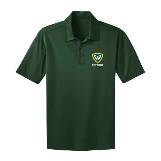 Wayne State - NCAA Men's Basketball : Luke Westerdale - Activewear Polo Shirt-0