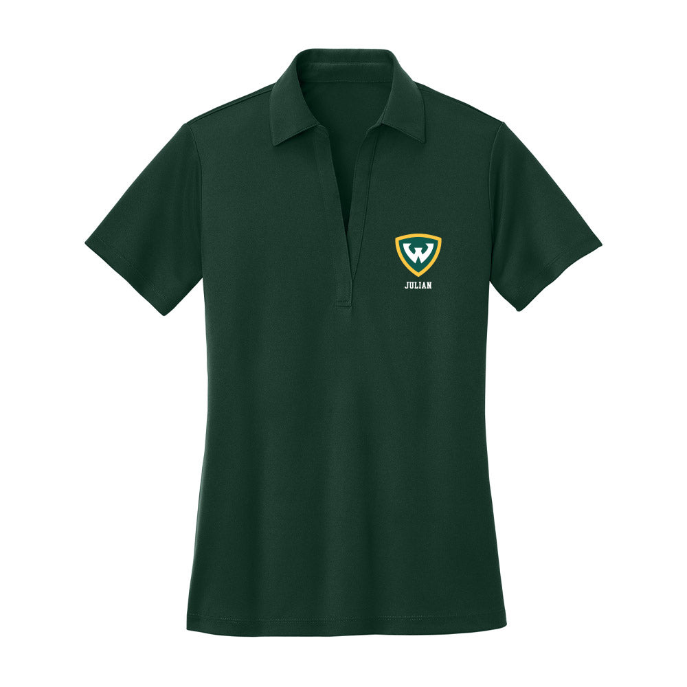 Wayne State - NCAA Men's Golf : Jack Julian - Women's Activewear Polo Shirt-0
