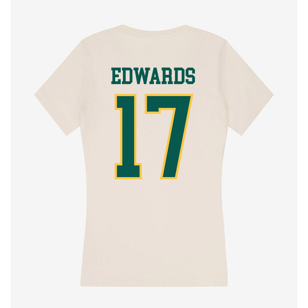 Wayne State - NCAA Football : Champion Edwards - Classic Shersey Women's V-Neck T-Shirt-1