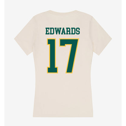 Wayne State - NCAA Football : Champion Edwards - Classic Shersey Women's V-Neck T-Shirt-1