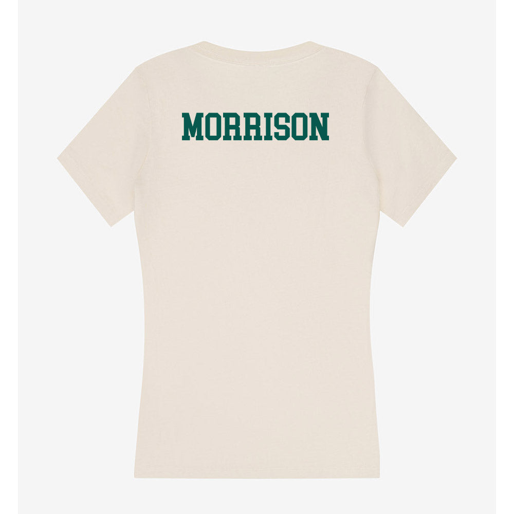 Wayne State - NCAA Women's Track & Field : Taylor Morrison - Classic Shersey Women's V-Neck T-Shirt-1