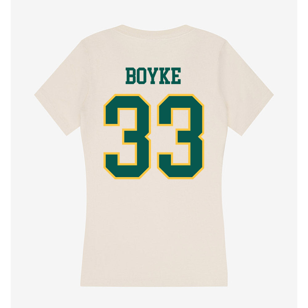 Wayne State - NCAA Women's Basketball : Alexis Boyke - Classic Shersey Women's V-Neck T-Shirt-1