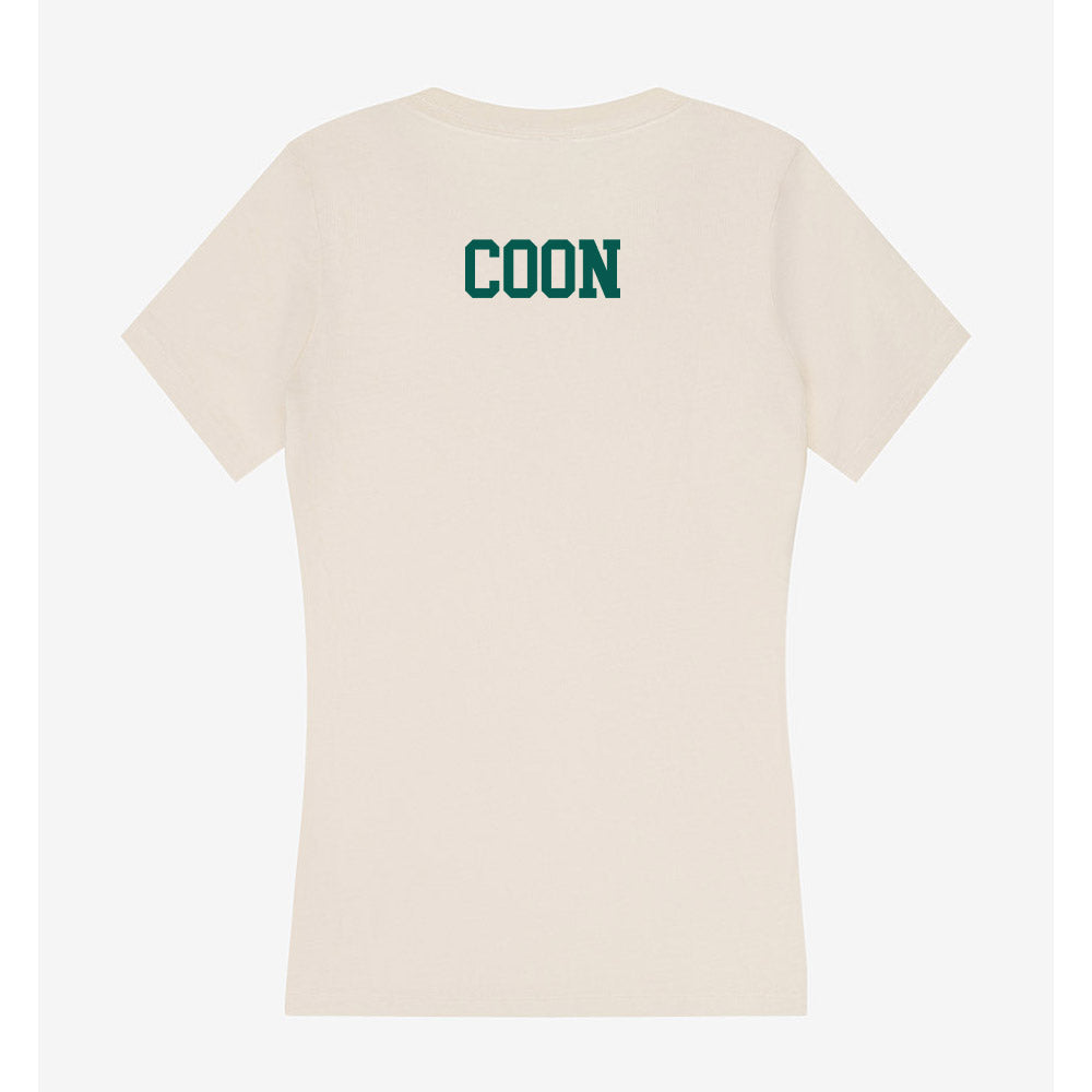 Wayne State - NCAA Women's Swimming & Diving : Josey Coon - Classic Shersey Women's V-Neck T-Shirt-1