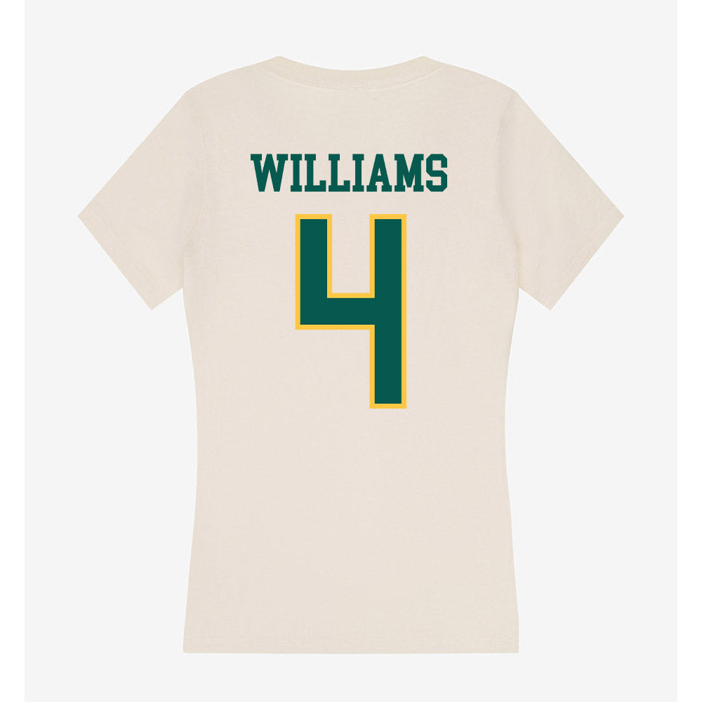 Wayne State - NCAA Football : Martell Williams - Classic Shersey Women's V-Neck T-Shirt-1