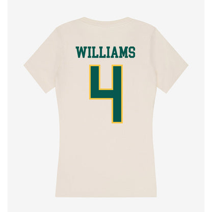 Wayne State - NCAA Football : Martell Williams - Classic Shersey Women's V-Neck T-Shirt-1