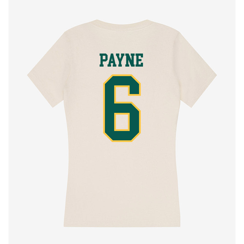 Wayne State - NCAA Football : Raymond Payne - Classic Shersey Women's V-Neck T-Shirt-1