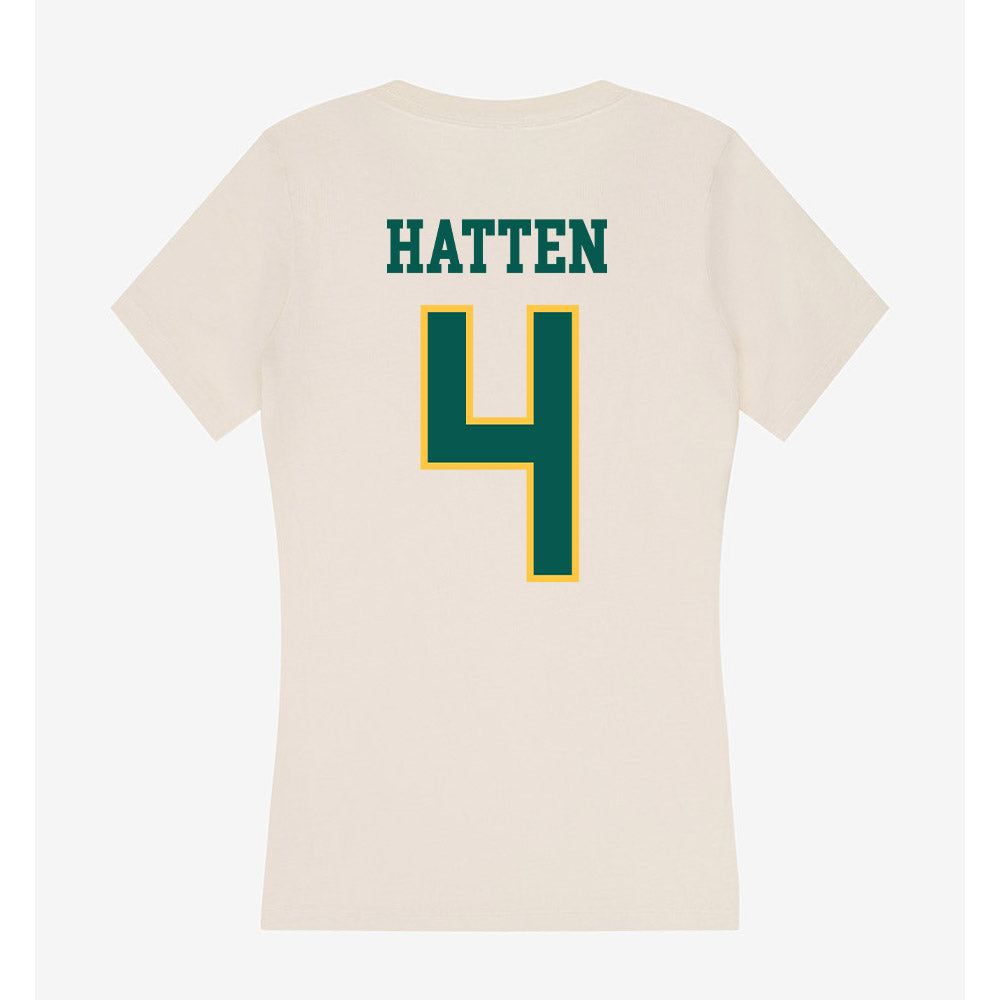 Wayne State - NCAA Football : Peyton Hatten - Classic Shersey Women's V-Neck T-Shirt-1