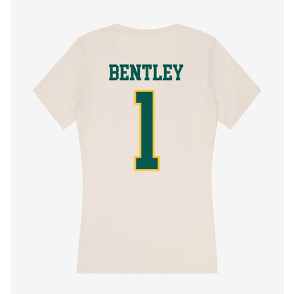 Wayne State - NCAA Football : Dvaun Bentley - Classic Shersey Women's V-Neck T-Shirt-1