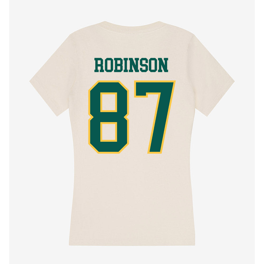Wayne State - NCAA Football : MarTavion Robinson - Classic Shersey Women's V-Neck T-Shirt-1