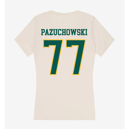 Wayne State - NCAA Football : Andrew Pazuchowski - Classic Shersey Women's V-Neck T-Shirt-1