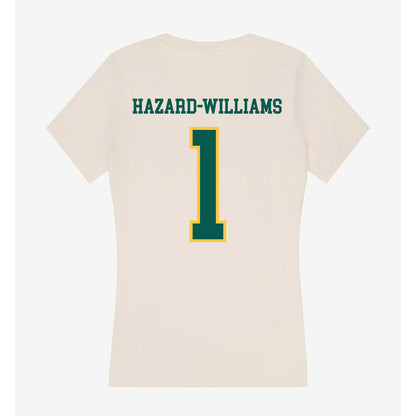 Wayne State - NCAA Football : John Hazard-Williams - Classic Shersey Women's V-Neck T-Shirt-1