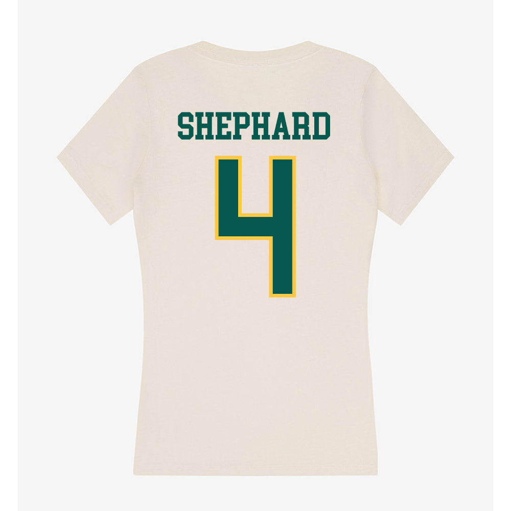 Wayne State - NCAA Football : Malik Shephard - Classic Shersey Women's V-Neck T-Shirt-1