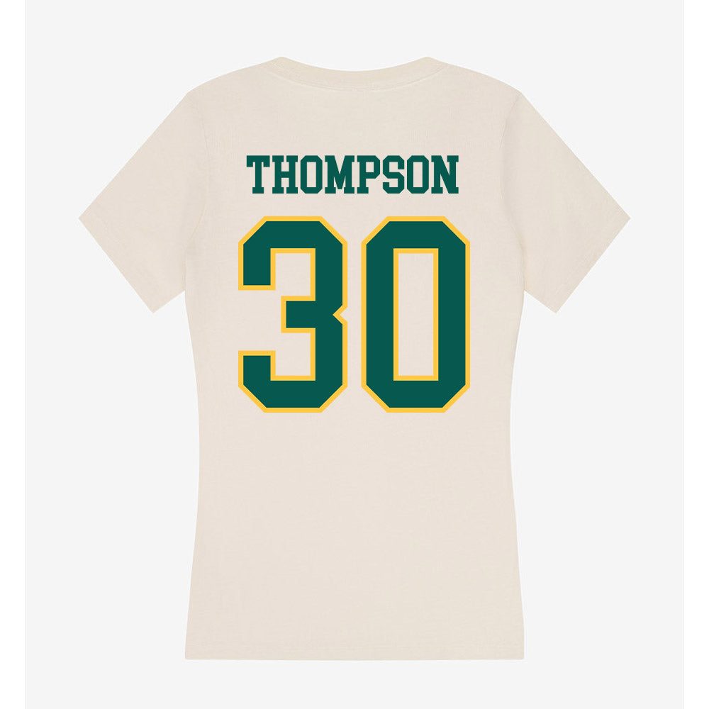Wayne State - NCAA Women's Basketball : Taylor Thompson - Classic Shersey Women's V-Neck T-Shirt-1