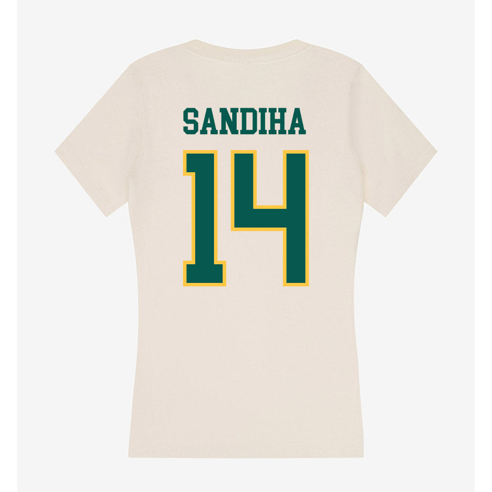 Wayne State - NCAA Baseball : Nick Sandiha - Classic Shersey Women's V-Neck T-Shirt-1