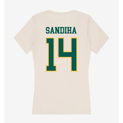 Wayne State - NCAA Baseball : Nick Sandiha - Classic Shersey Women's V-Neck T-Shirt-1