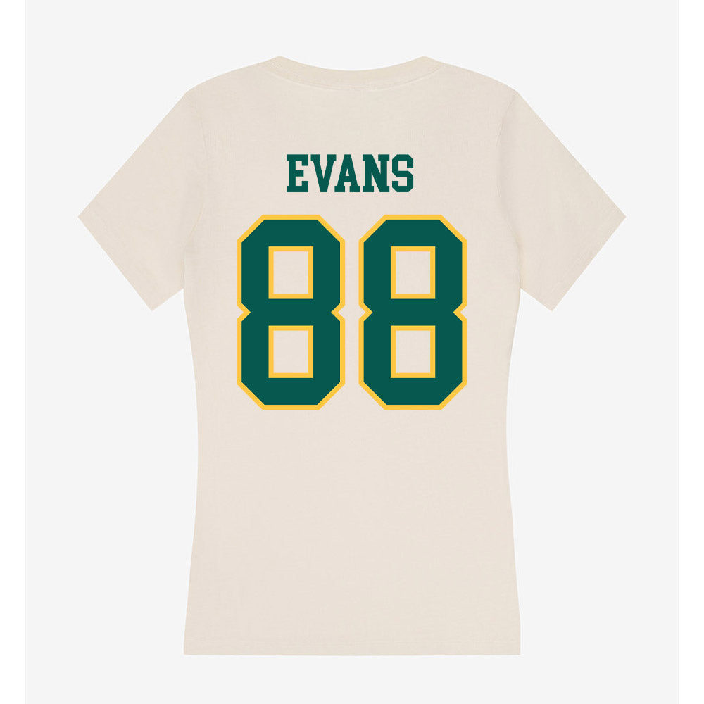 Wayne State - NCAA Football : Malachi Evans - Classic Shersey Women's V-Neck T-Shirt-1