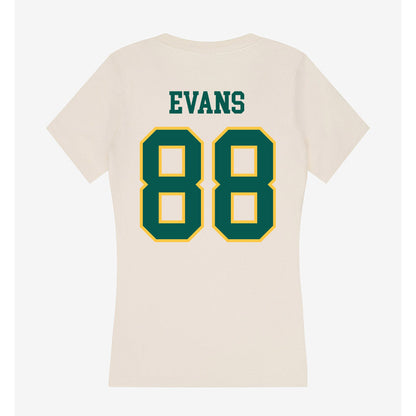 Wayne State - NCAA Football : Malachi Evans - Classic Shersey Women's V-Neck T-Shirt-1