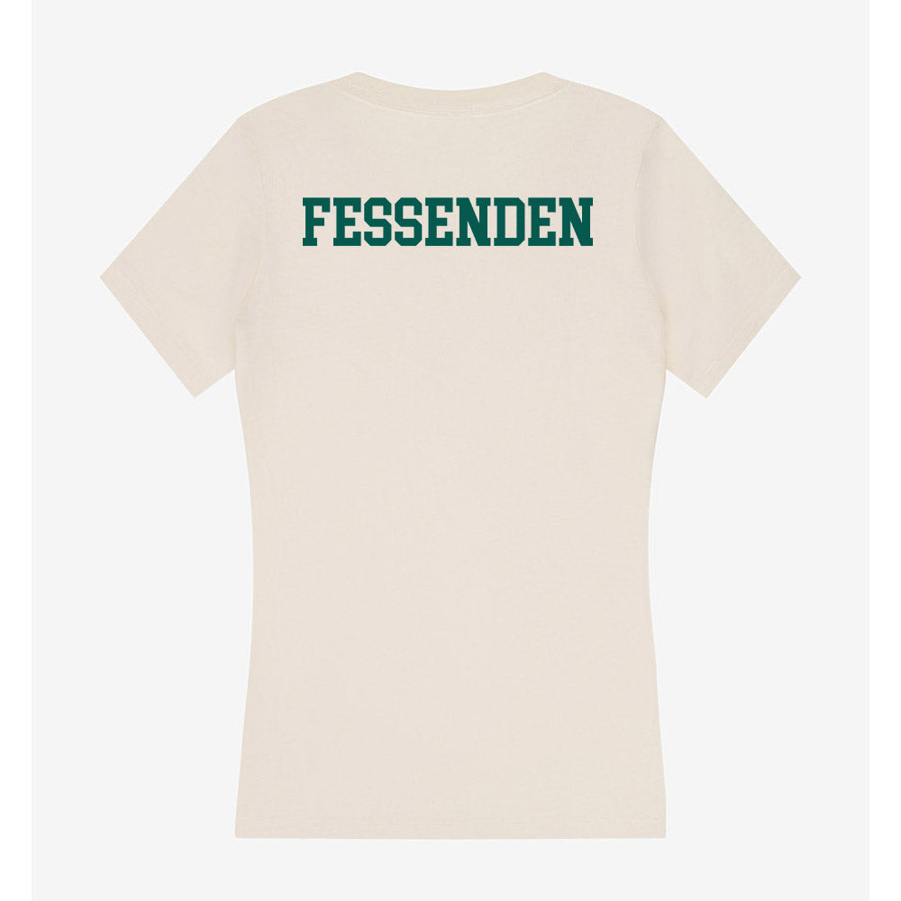 Wayne State - NCAA Women's Swimming & Diving : Danika Fessenden - Classic Shersey Women's V-Neck T-Shirt-1