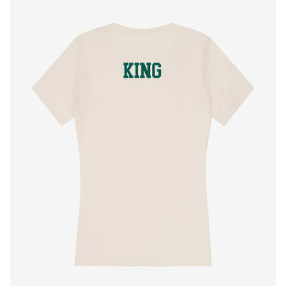 Wayne State - NCAA Women's Track & Field : Edimari King - Classic Shersey Women's V-Neck T-Shirt-1