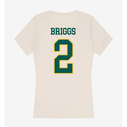 Wayne State - NCAA Men's Basketball : Jordan Briggs - Classic Shersey Women's V-Neck T-Shirt-1