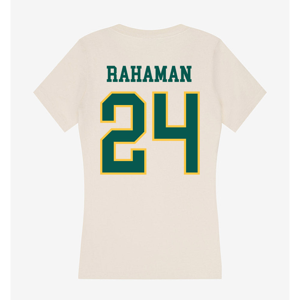 Wayne State - NCAA Football : Jasir Rahaman - Classic Shersey Women's V-Neck T-Shirt-1