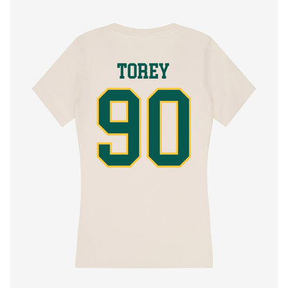 Wayne State - NCAA Football : Tyler Torey - Classic Shersey Women's V-Neck T-Shirt-1