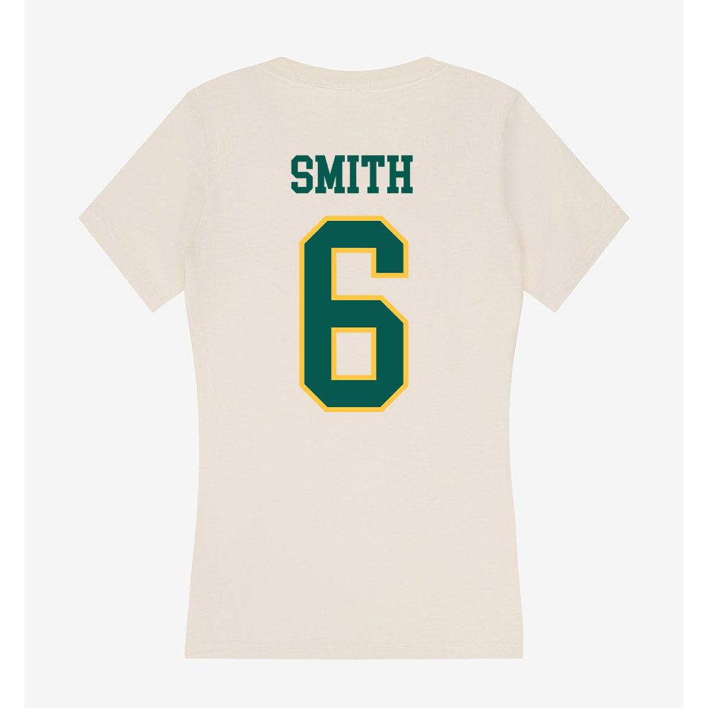 Wayne State - NCAA Football : Wendell Smith - Classic Shersey Women's V-Neck T-Shirt-1