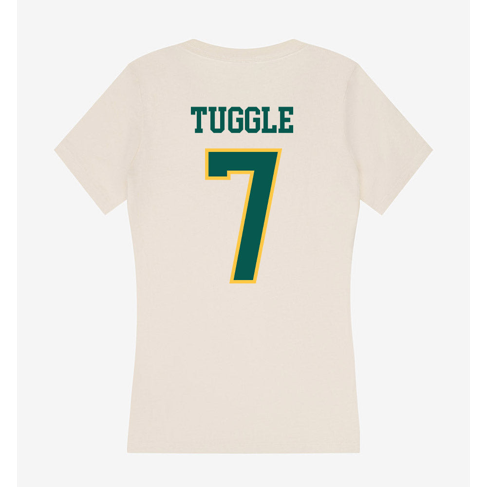 Wayne State - NCAA Football : Justyz Tuggle - Classic Shersey Women's V-Neck T-Shirt-1