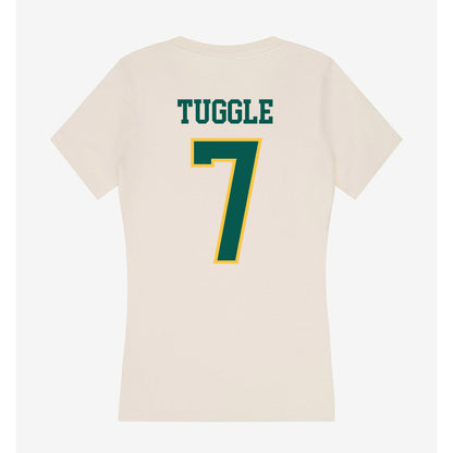 Wayne State - NCAA Football : Justyz Tuggle - Classic Shersey Women's V-Neck T-Shirt-1