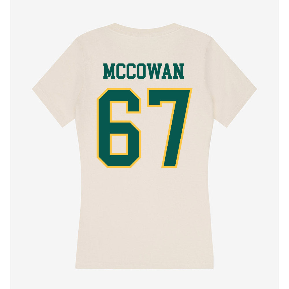 Wayne State - NCAA Football : Jack McCowan - Classic Shersey Women's V-Neck T-Shirt-1