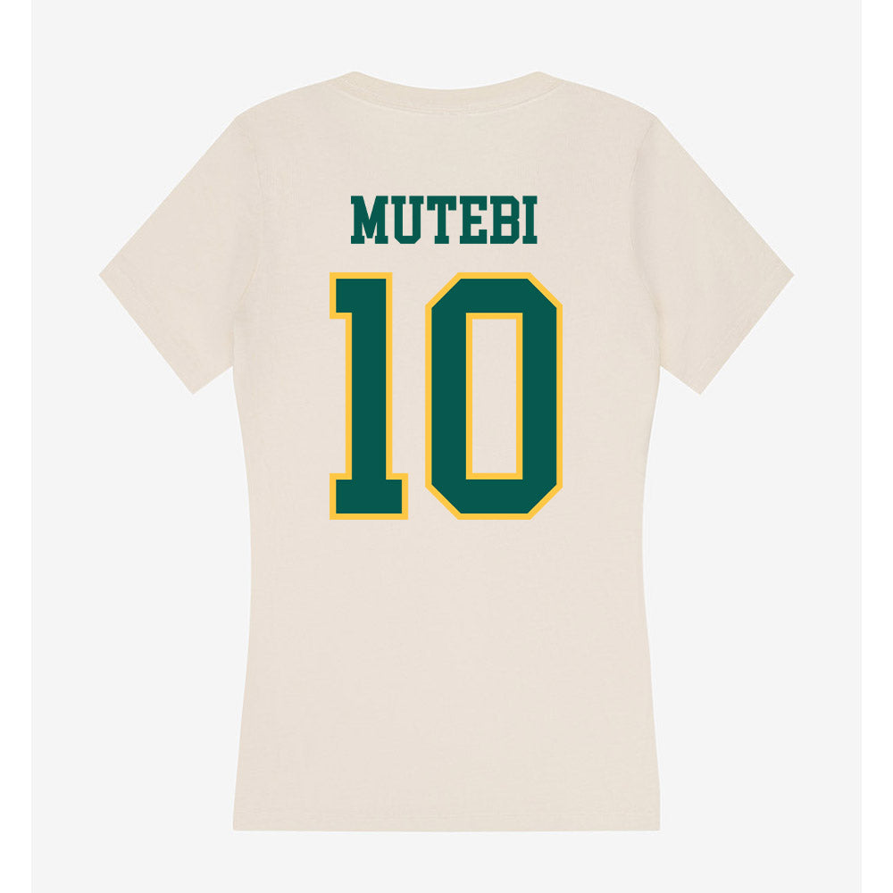 Wayne State - NCAA Men's Basketball : Chris Mutebi - Classic Shersey Women's V-Neck T-Shirt-1