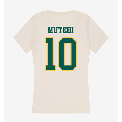 Wayne State - NCAA Men's Basketball : Chris Mutebi - Classic Shersey Women's V-Neck T-Shirt-1