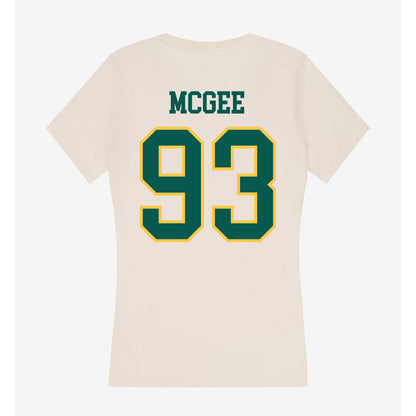 Wayne State - NCAA Football : Roshaun McGee - Classic Shersey Women's V-Neck T-Shirt-1