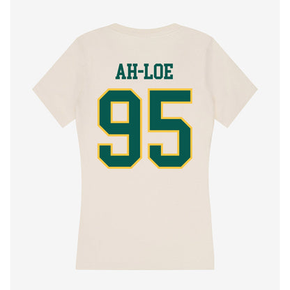 Wayne State - NCAA Football : Tanielu Ah-Loe - Classic Shersey Women's V-Neck T-Shirt-1