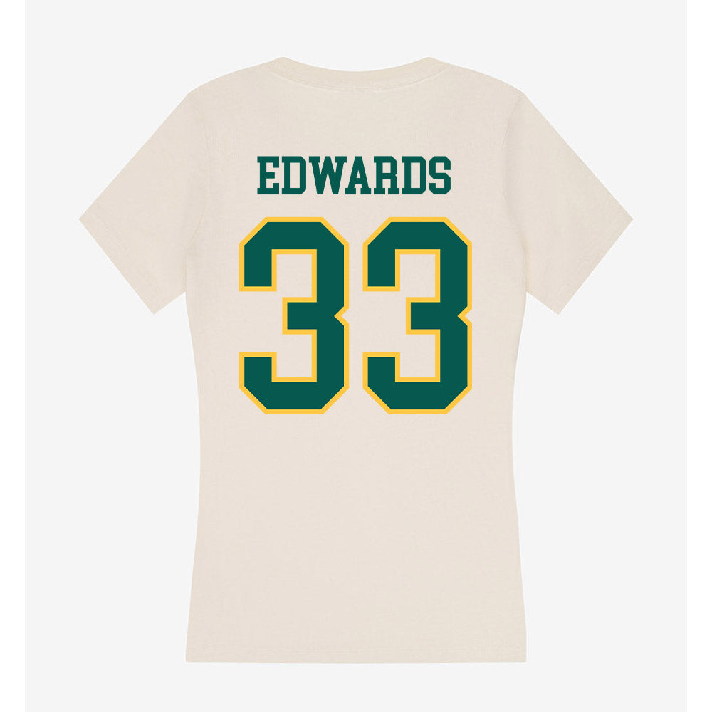 Wayne State - NCAA Football : Maximos Edwards - Classic Shersey Women's V-Neck T-Shirt-1