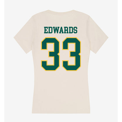 Wayne State - NCAA Football : Maximos Edwards - Classic Shersey Women's V-Neck T-Shirt-1