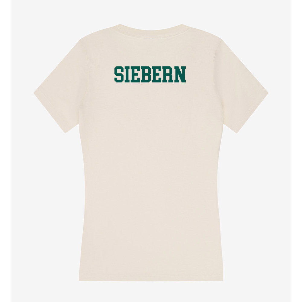 Wayne State - NCAA Women's Swimming & Diving : Hannah Siebern - Classic Shersey Women's V-Neck T-Shirt-1