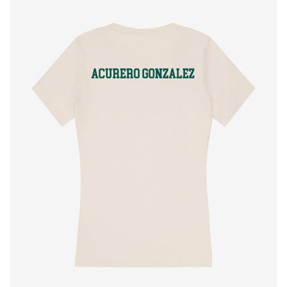 Wayne State - NCAA Women's Fencing : Anabella Acurero Gonzalez - Classic Shersey Women's V-Neck T-Shirt-1