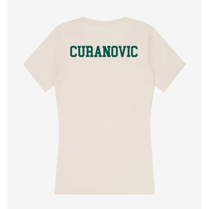Wayne State - NCAA Men's Swimming & Diving : Leland Curanovic - Classic Shersey Women's V-Neck T-Shirt-1