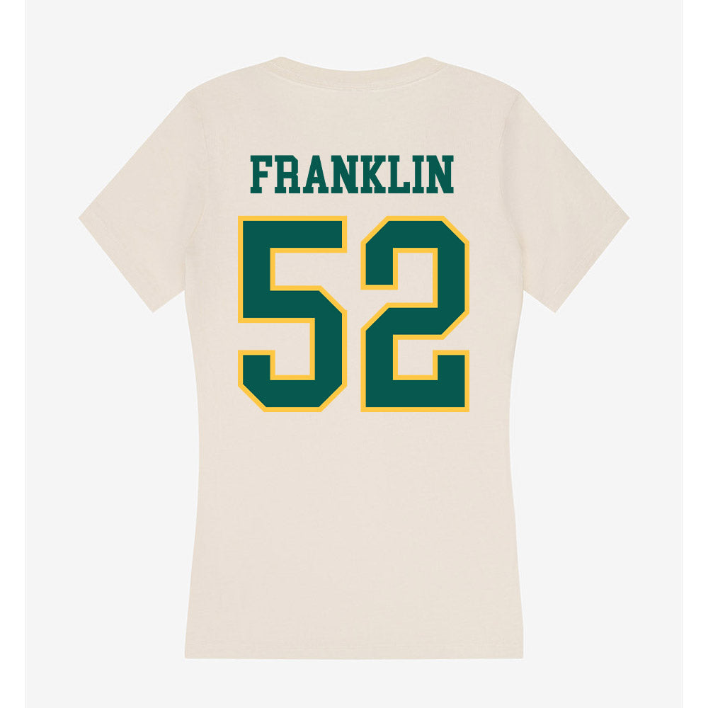 Wayne State - NCAA Football : Kenneth Franklin - Classic Shersey Women's V-Neck T-Shirt-1